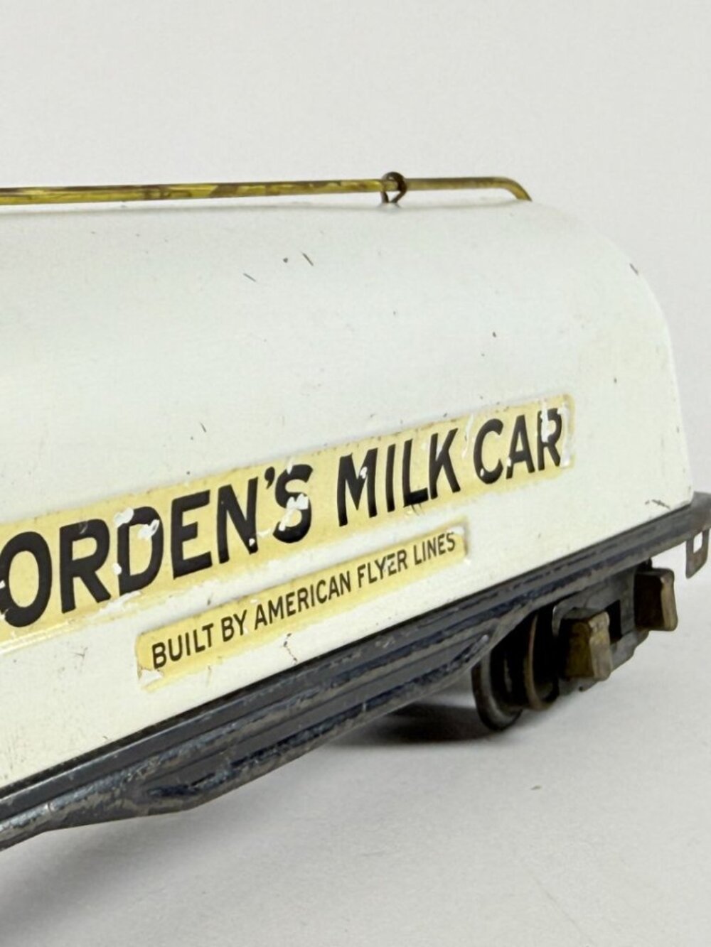 American Flyer O Gauge 412 Vintage Bordens Milk Car 1939-1940 - Picture 11 of 12